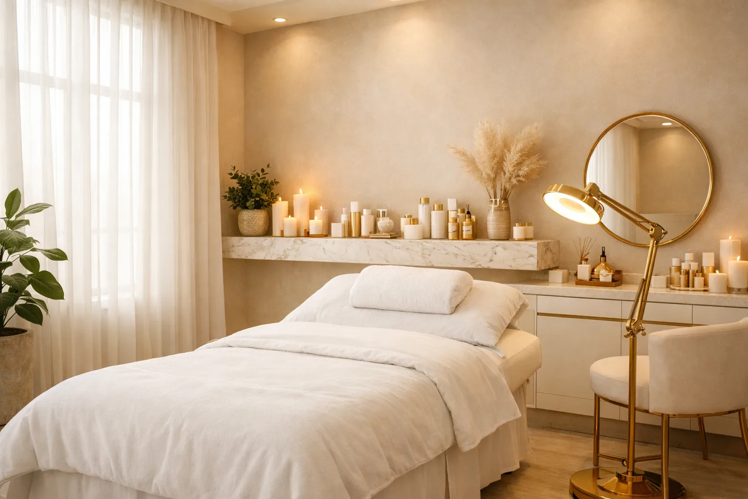 Gloww Beauty Studio Innenansicht in Nürnberg